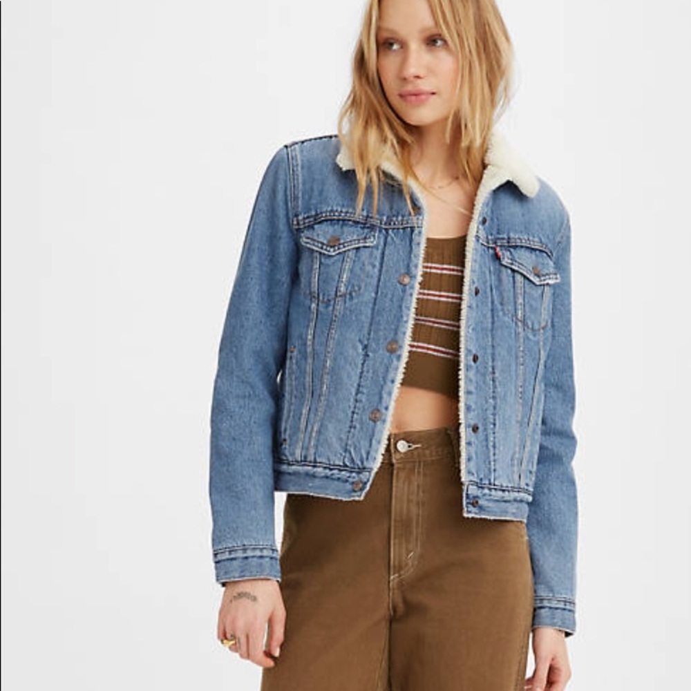 Levis Original Sherpa Trucker Jacket